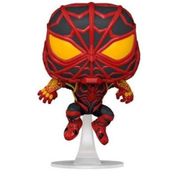 Boneco Funko Pop Miles Morales Strike Vermelho