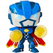 Boneco Funko Dr Strange Mech Azul