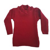 Blusa de Tricô Vermelho Tricô Kids