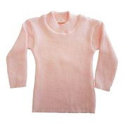 Blusa de Tricô Rosa Kids