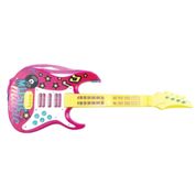 Guitarra Elétrica Musical Infantil Music Magic Rosa - Toyng