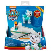 Patrulha Canina Veículo Básico e Mini Figura Everest Sunny