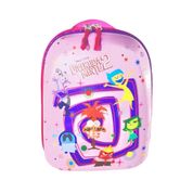 Mochila Pequena Maxtoy Divertidamente Roleta Rosa