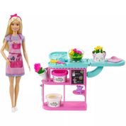 Boneca Barbie Loja De Flores Massinha E Moldes Mattel Gtn58