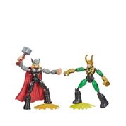 Boneco Thor Vs Loki Bend Flex - Hasbro F0245