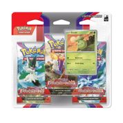 Blister Triplo Cartas Pokémon Escarlate e Violeta Evoluções em Paldea - Smoliv