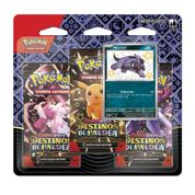 Blister Triplo Cartas Pokémon Escarlate e Violeta Coleção Destinos de Paldea - Maschiff