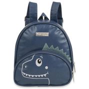 Mochila Fun Dinossauro Azul Marinho Hug