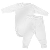 Conjunto Body Longo e Calça Térmico Hug Branco