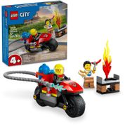 Lego City Motocicleta dos Bombeiros 60410 57pcs