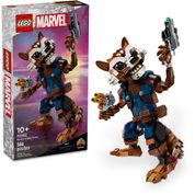 Lego Super Heroes Rocket e Groot Bebê 76282 566pcs