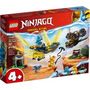 Lego Ninjago Combate Dragão Bebê de Nya e Arin 71798 157pcs