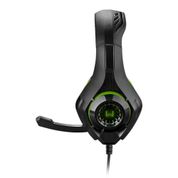 Headset Gamer Warrior Rama P3+USB Stereo Adaptador P2 LED Verde - PH299OUT [Reembalado] PH299OUT