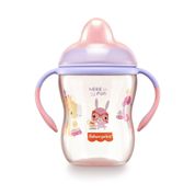 Copo de Treinamento com Bico Semi-rígido First Moments 270ml Rosa Fisher Price - BB1015OUT [Reembalado] BB1015OUT