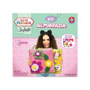 Kit Almofada Rosa para Boneca Paula Stephânia - Estrela