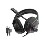 Headset Gamer Com Microfone Blackfire P2 Usb Rbg - Fortrek