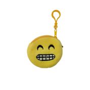 Chaveiro Porta Moeda Emoji Divertido Smile - Wellmix