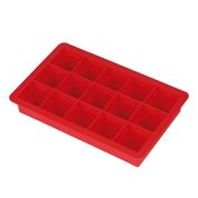 Forma de Silicone para Gelo 15 Cubos