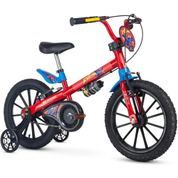 Bicicleta Infantil Aro 16 Com Rodinhas Spider Man Nathor