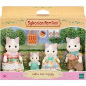 Familia Dos Gatos De Leite Epoch Sylvanian Families 5738