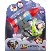 Boneco Toy Story Buzz Lightyear Foguete De Resgate Com Som - Mattel