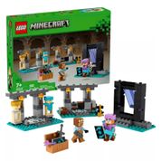 Lego Minecraft O Arsenal Nether Portal 203 Peças - 21252