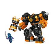 Lego Ninjago 235 Peças Robô Elemental da Terra do Cole - 71806