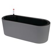 Vaso Jardineira 42cm Cinza