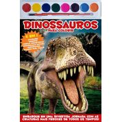 Dinossauros Colorir com Aquarela