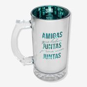 Caneca de Chopp Eletrostática Amigas Juntas - Zonacriativa