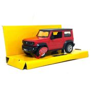 Miniatura Carro Jipe Suzuki Jimny 2018 1/32 Vermelho Calif. Collectibles 68323