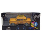 Miniatura Carro Taxi Nova York 1/32 Amarelo Nettoy Cx147056