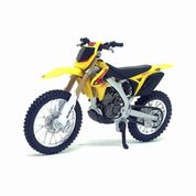 Miniatura Moto Suzuki Rm Z450 1/18 Amarela Bburago 51048