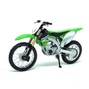 Miniatura Moto Kawasaki Kx 450F 1/18 Verde Bburago 51045