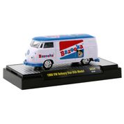 Miniatura Carro Volkswagen Delivery Van USA Bazooca 1/64 M2 Machines M2M31500HS34