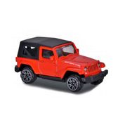 Miniatura Carro Jeep Wrangler c/ Trailer Vermelho Majorette 212053154