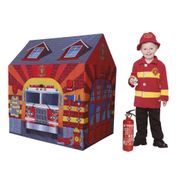 Barraca Infantil Estação De Bombeiro - Dm Toys 5653