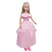 Boneca Isabelly Princesa Rosa - Brink Model