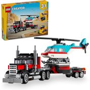 31146 Lego Creator - Caminhão Plataforma com Helicóptero