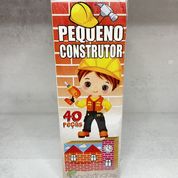 Pequeno construtor blocos de construção 40 peças