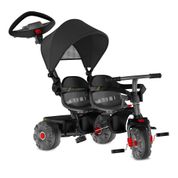 Triciclo Smart 2 Lugares Preto Bandeirante