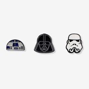 Kit Pin Star Wars Metal Zamak 3 Peças Zona Criativa 10072605