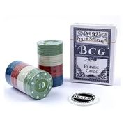 Kit de Poker Completo 54 Cartas e 80 Fichas