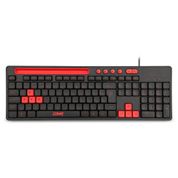 Teclado GK120 Preto/Vermelho com Suporte de Smartphone - TC266OUT [Reembalado] TC266OUT