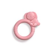 Mordedor de Silicone SiliSoft Coelho 4+M Rosa Multikids Baby - BB1120OUT [Reembalado] BB1120OUT