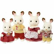 Sylvanian Families - Família Coelho Chocolate