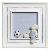 Quadro Príncipe Urso Com Bola