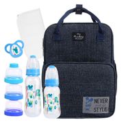 KIT BOLSA MOCHILA MATERNIDADE PATERNIDADE - MICKEY DISNEY AZ