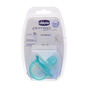 Chupeta Physio Soft Silicone Azul 6-12M Tam 2 Chicco