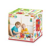 Super Cubo Didático - Formas, Letra e Números em Madeira - Junges 850